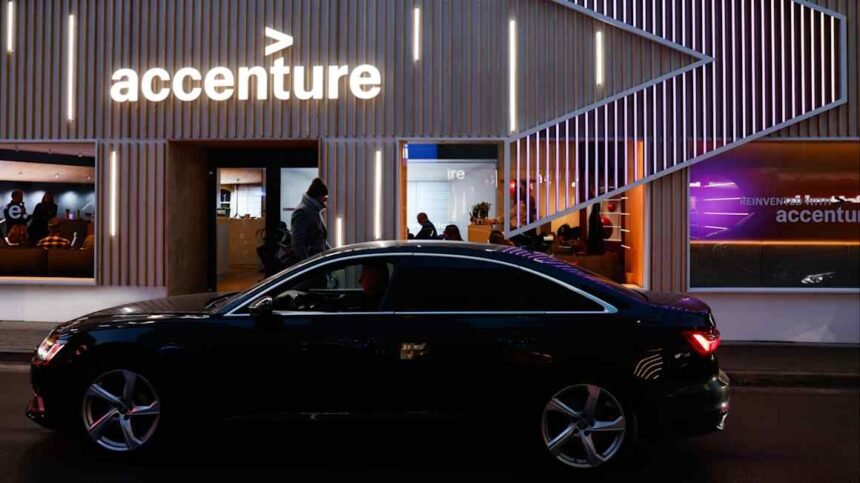 Accenture shares set to fall to lowest since 2017 as AI threat mounts