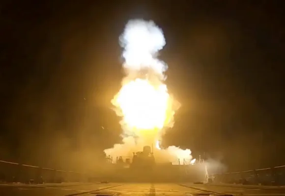US launches fresh strikes after Tehran declares Strait of Hormuz closed